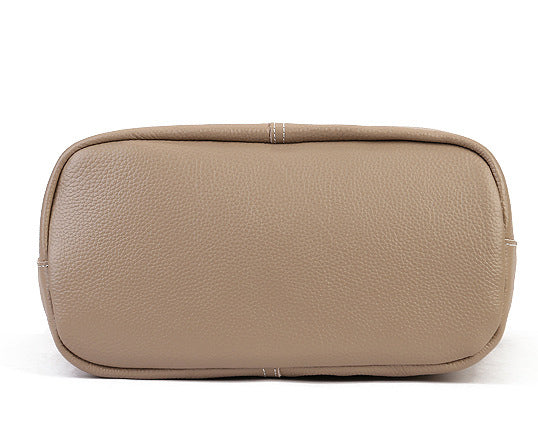 台灣李記皮具 李記 原創真皮手工 軟皮細かく日常休閒手提包6898號原創手工真皮 皮件