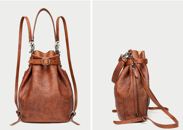 台灣李記皮具 李記 原創真皮手工 頭層植鞣皮リ両肩大容量バ7161號原創手工真皮 皮件