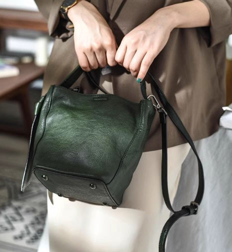 台灣李記皮具 李記 原創真皮手工 簡単百搭款 極簡風格 手提包8-759號原創手工真皮 皮件