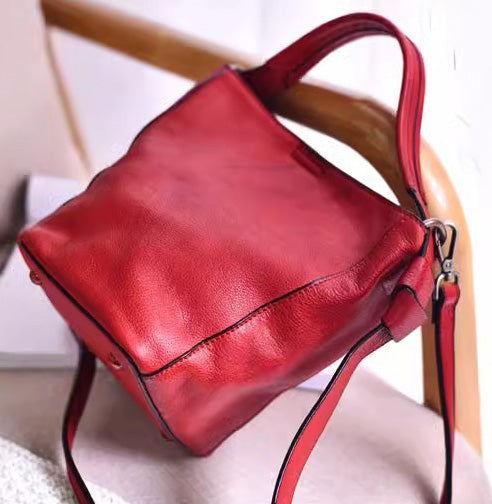 台灣李記皮具 李記 原創真皮手工 簡単百搭款 極簡風格 手提包8-759號原創手工真皮 皮件