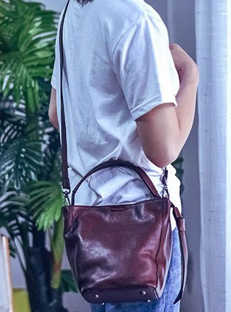 台灣李記皮具 李記 原創真皮手工 簡単百搭款 極簡風格 手提包8-759號原創手工真皮 皮件