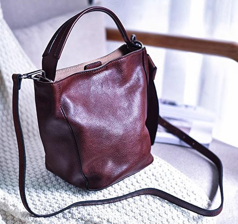 台灣李記皮具 李記 原創真皮手工 簡単百搭款 極簡風格 手提包8-759號原創手工真皮 皮件