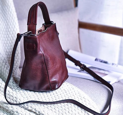 台灣李記皮具 李記 原創真皮手工 簡単百搭款 極簡風格 手提包8-759號原創手工真皮 皮件