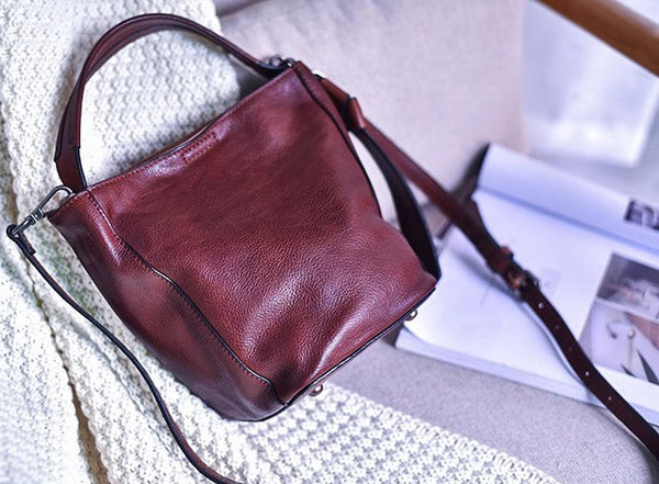 台灣李記皮具 李記 原創真皮手工 簡単百搭款 極簡風格 手提包8-759號原創手工真皮 皮件