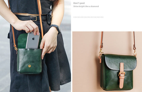 台灣李記皮具 李記 原創真皮手工 植なめし皮レトロ復古手機包8890號原創手工真皮 皮件