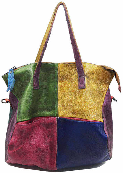 Taiwan Lee Kee Leather Goods Lee Kee original handmade genuine leather hand rubbed color large tote bag No. 9135 first layer cowhide bag leather original handmade genuine leather leather goods