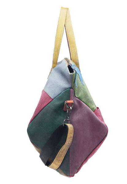 Taiwan Lee Kee Leather Goods Lee Kee original handmade genuine leather hand rubbed color large tote bag No. 9135 first layer cowhide bag leather original handmade genuine leather leather goods