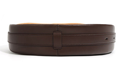 台灣李記皮具 李記 原創真皮手工 手触りが心地良くて磨砂皮馬鞍包9632A號原創手工真皮 皮件