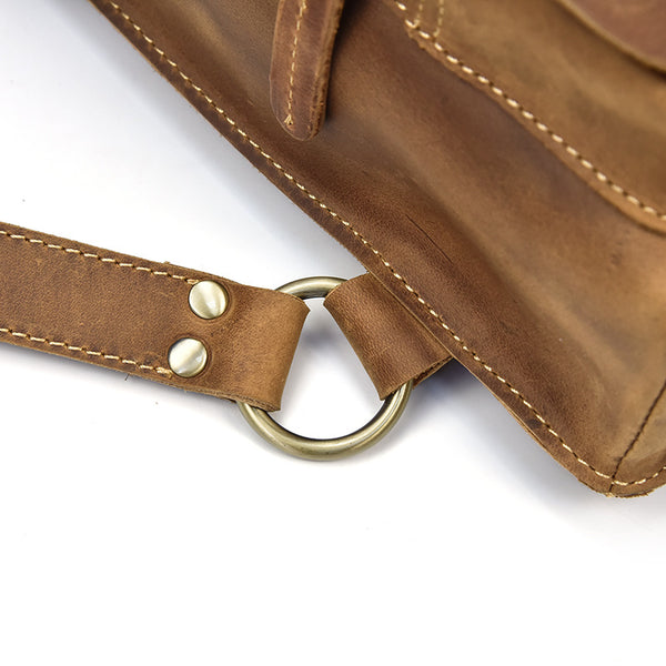 台灣李記皮具 李記 原創真皮手工 無性別 瘋馬皮優れた製造後背包B1029號原創手工真皮 皮件