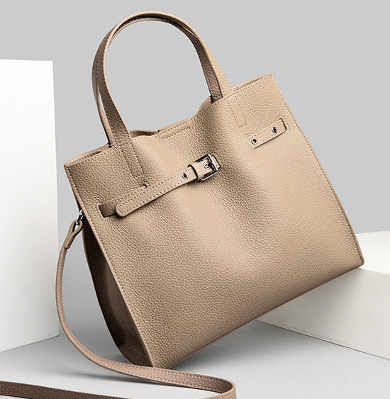 台灣李記皮具 李記 原創真皮手工 柔軟 舒適 時尚優雅手提包H3510號原創手工真皮 皮件