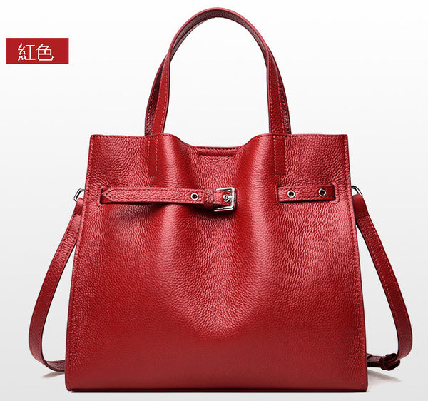 台灣李記皮具 李記 原創真皮手工 柔軟 舒適 時尚優雅手提包H3510號原創手工真皮 皮件