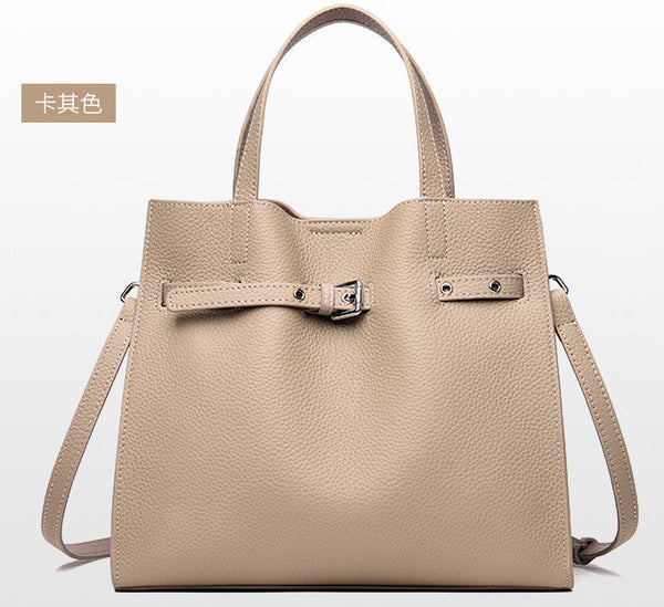 台灣李記皮具 李記 原創真皮手工 柔軟 舒適 時尚優雅手提包H3510號原創手工真皮 皮件