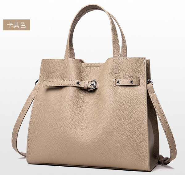 台灣李記皮具 李記 原創真皮手工 柔軟 舒適 時尚優雅手提包H3510號原創手工真皮 皮件