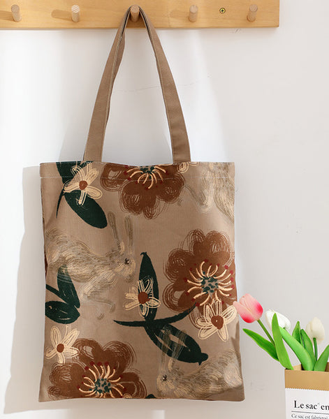 台灣李記皮具 李記 原創真皮手工 手繪ジ插畫原創帆布包K590號原創手工真皮 皮件