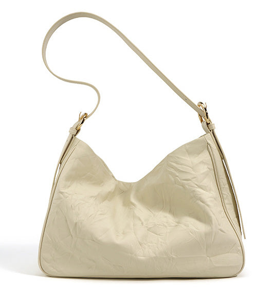 台灣李記皮具 李記 原創真皮手工 簡約 手抓紋 褶皺 腋下包M7670號原創手工真皮 皮件