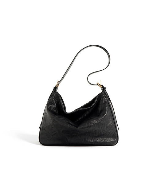 台灣李記皮具 李記 原創真皮手工 簡約 手抓紋 褶皺 腋下包M7670號原創手工真皮 皮件