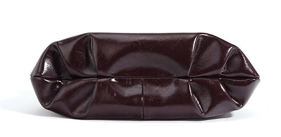 Taiwan Lee Kee Leather Goods Lee Kee Original Handmade Genuine Leather Large Capacity Matte Leather Plaid Color Block Shoulder Bag No. M7780 Original Handmade Genuine Leather Leather Goods