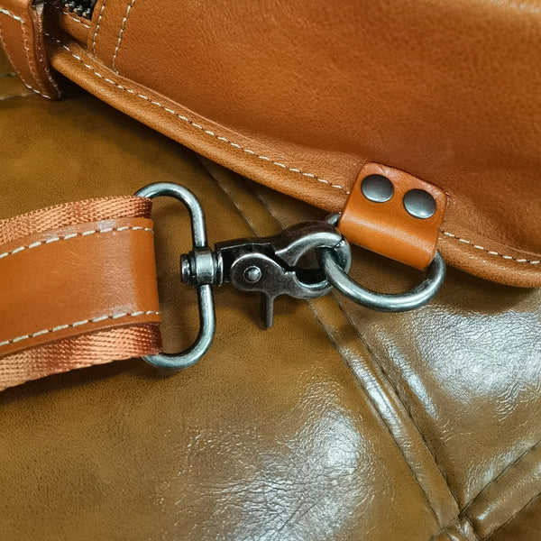 台灣李記皮具 李記 原創真皮手工 解放雙手 街頭 植鞣皮 隨身胸包R6281號原創手工真皮 皮件