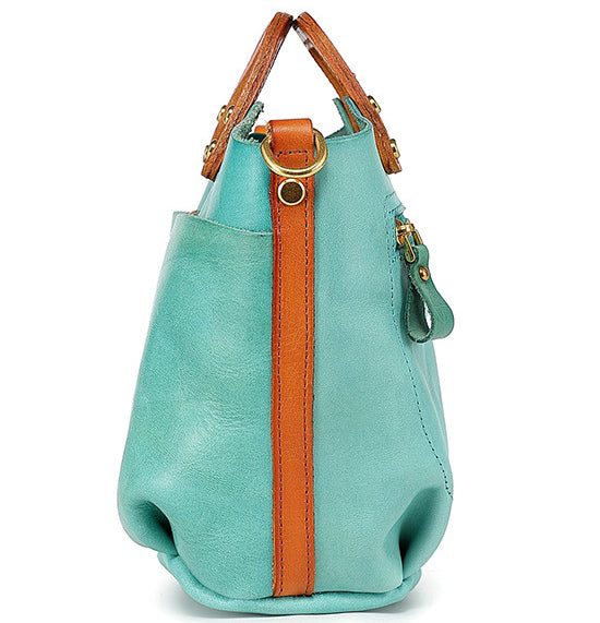 Taiwan Lee Kee Leather Goods Lee Kee original handmade genuine leather high-end simple temperament atmospheric retro handbag cx02 original handmade genuine leather leather goods