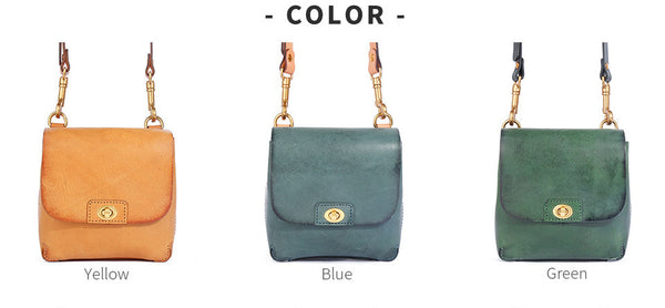 台灣李記皮具 李記 原創真皮手工 復古ッ植鞣牛革グ休閒小方包i8891號原創手工真皮 皮件