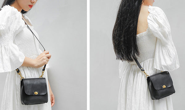 台灣李記皮具 李記 原創真皮手工 復古ッ植鞣牛革グ休閒小方包i8891號原創手工真皮 皮件