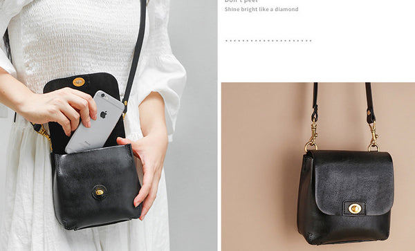 台灣李記皮具 李記 原創真皮手工 復古ッ植鞣牛革グ休閒小方包i8891號原創手工真皮 皮件