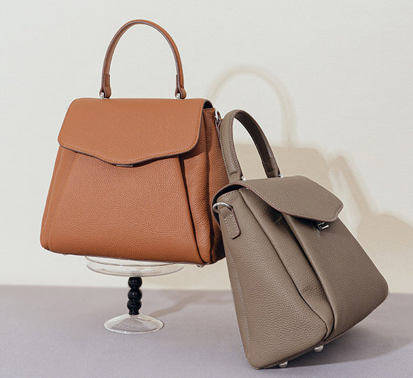 Taiwan Lee Kee Leather Goods Lee Kee Original Handmade Genuine Leather Handmade Handbag No. JY1091 Original Handmade Genuine Leather Goods