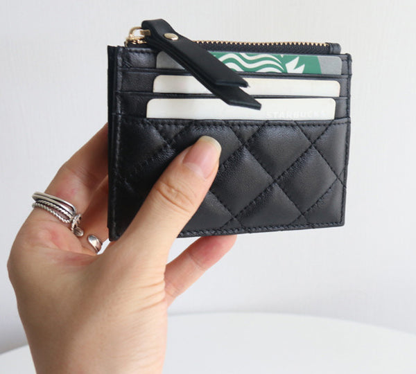 Taiwan Lee Kee Leather Goods Lee Kee original handmade leather ultra-thin diamond sheepskin bag No. B627 first layer cowhide bag leather original handmade leather leather goods