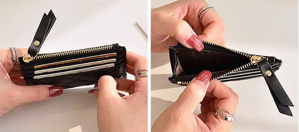 Taiwan Lee Kee Leather Goods Lee Kee original handmade leather ultra-thin diamond sheepskin bag No. B627 first layer cowhide bag leather original handmade leather leather goods