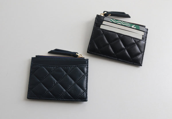 Taiwan Lee Kee Leather Goods Lee Kee original handmade leather ultra-thin diamond sheepskin bag No. B627 first layer cowhide bag leather original handmade leather leather goods