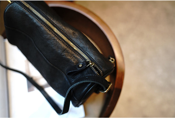 Taiwan Lee Kee Leather Goods Lee Kee Original Leather Handmade Leather Workshop Waki's Bag Boston Bag No. M4411 First-layer Cowhide Bag Leather Original Handmade Leather Leather Goods
