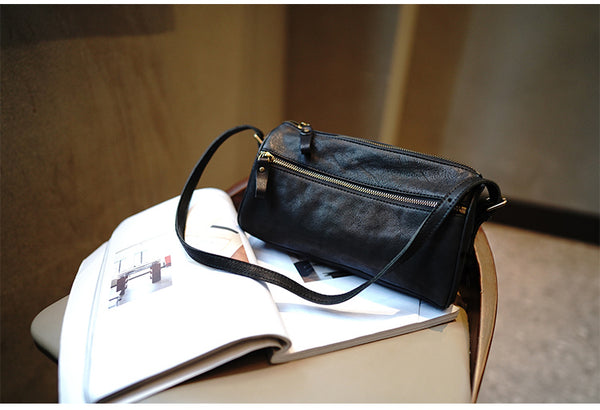 Taiwan Lee Kee Leather Goods Lee Kee Original Leather Handmade Leather Workshop Waki's Bag Boston Bag No. M4411 First-layer Cowhide Bag Leather Original Handmade Leather Leather Goods