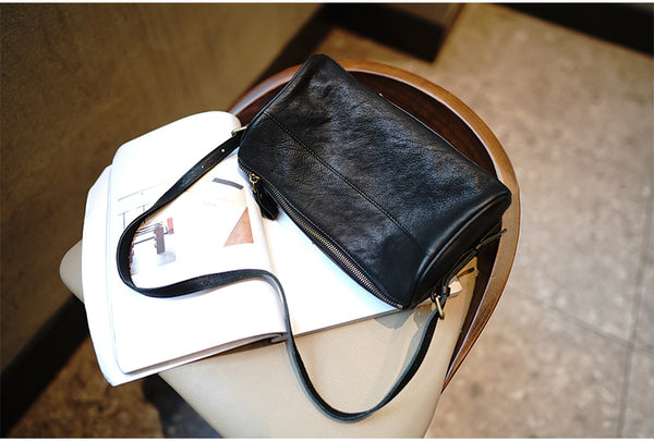 Taiwan Lee Kee Leather Goods Lee Kee Original Leather Handmade Leather Workshop Waki's Bag Boston Bag No. M4411 First-layer Cowhide Bag Leather Original Handmade Leather Leather Goods