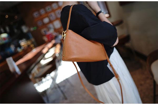 Taiwan Lee Kee Leather Goods Lee Kee original genuine leather handmade first layer cow leather few vintage waki no lower bag No. M1932 first layer cowhide bag leather original handmade genuine leather leather goods