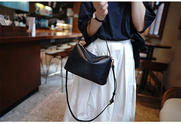 Taiwan Lee Kee Leather Goods Lee Kee original genuine leather handmade first layer cow leather few vintage waki no lower bag No. M1932 first layer cowhide bag leather original handmade genuine leather leather goods