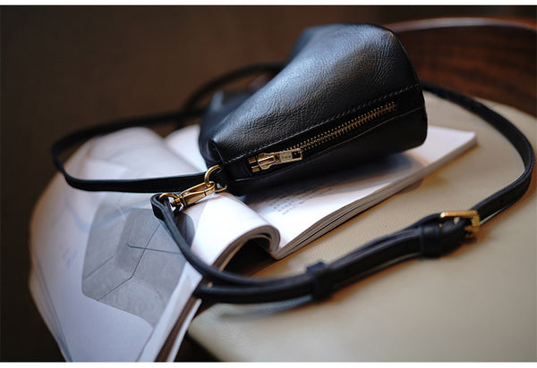 Taiwan Lee Kee Leather Goods Lee Kee original genuine leather handmade first layer cow leather few vintage waki no lower bag No. M1932 first layer cowhide bag leather original handmade genuine leather leather goods