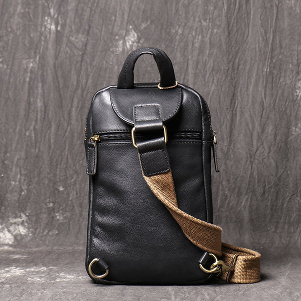 Taiwan Lee Kee Leather Goods Lee Kee original handmade genuine leather cool oil leather shoulder bag/chest bag No. 9843 first layer cowhide bag leather original handmade genuine leather leather goods