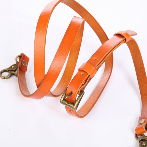 Taiwan Lee Kee Leather Goods Lee Kee Original Handmade Genuine Leather Spring and Summer Vegetable Tanned Leather Lock Bag No. R048 Original Handmade Genuine Leather Goods