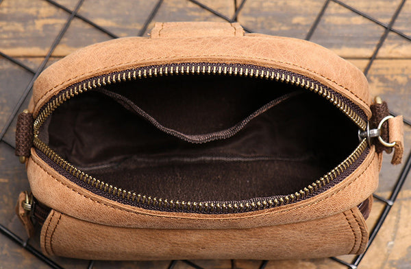 台灣李記皮具 李記 原創真皮手工 復古 磨砂皮 多功能 可穿皮帶 腰包s1242號原創手工真皮 皮件