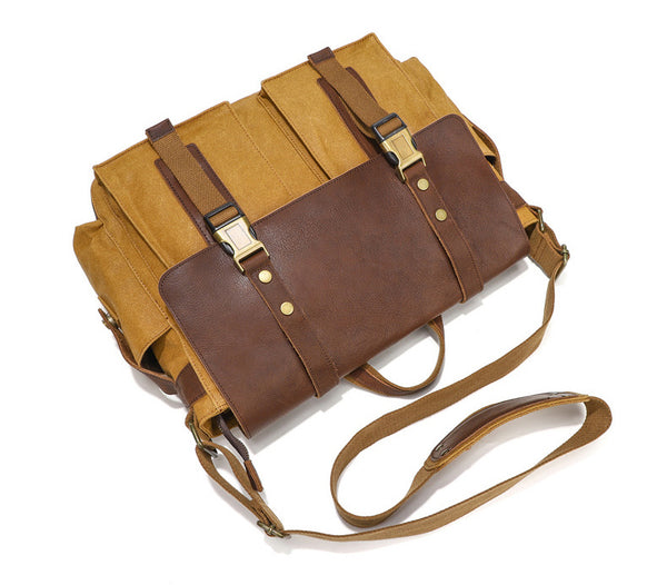 Lee Kee Leather Goods ของไต้หวัน Lee Kee หนังแท้ทำมือหนังแท้ชั้นแรกหนังวัวย้อมถุงผ้าใบหมายเลข 800 หนังแท้ทำด้วยมือของแท้เครื่องหนัง