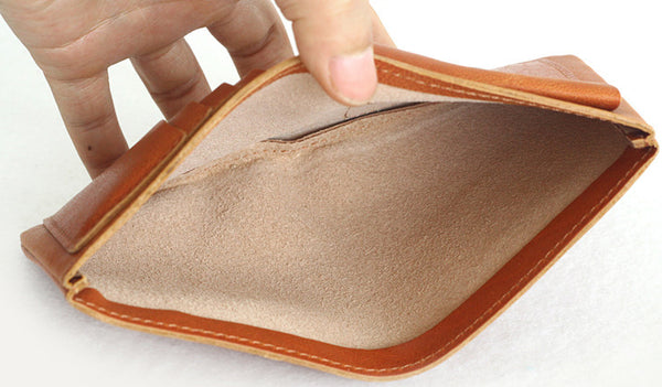 สินค้าเครื่องหนัง Lee Kee ของไต้หวัน Lee Kee Original Handmade Leather กระเป๋าสตางค์หนังผักที่เรียบง่าย-กระเป๋าสตางค์ผ้าไม่มีซับใน หมายเลข 5009 กระเป๋าหนังวัวชั้นแรก หนังทำด้วยมือต้นฉบับ สินค้าเครื่องหนัง