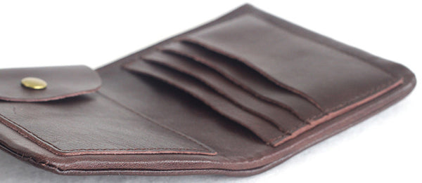 สินค้าเครื่องหนัง Lee Kee ของไต้หวัน Lee Kee Original Handmade Leather หนังผักที่เรียบง่ายกระเป๋าสตางค์-ไม่มีซับกระเป๋าสตางค์หมายเลข 5009 กระเป๋าหนังวัวชั้นแรกหนังทำด้วยมือต้นฉบับเครื่องหนัง