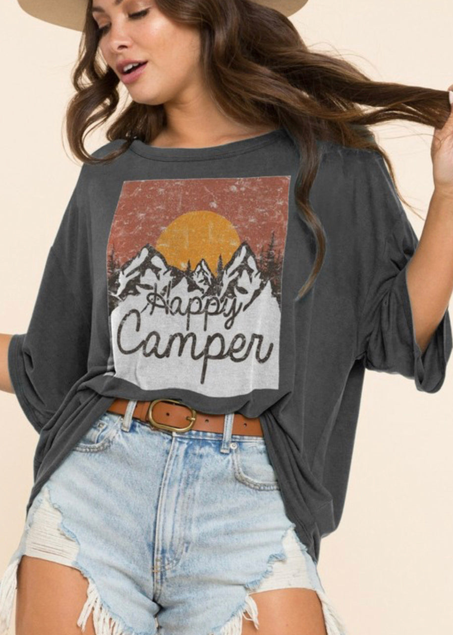 Happy Camper Graphic Tee