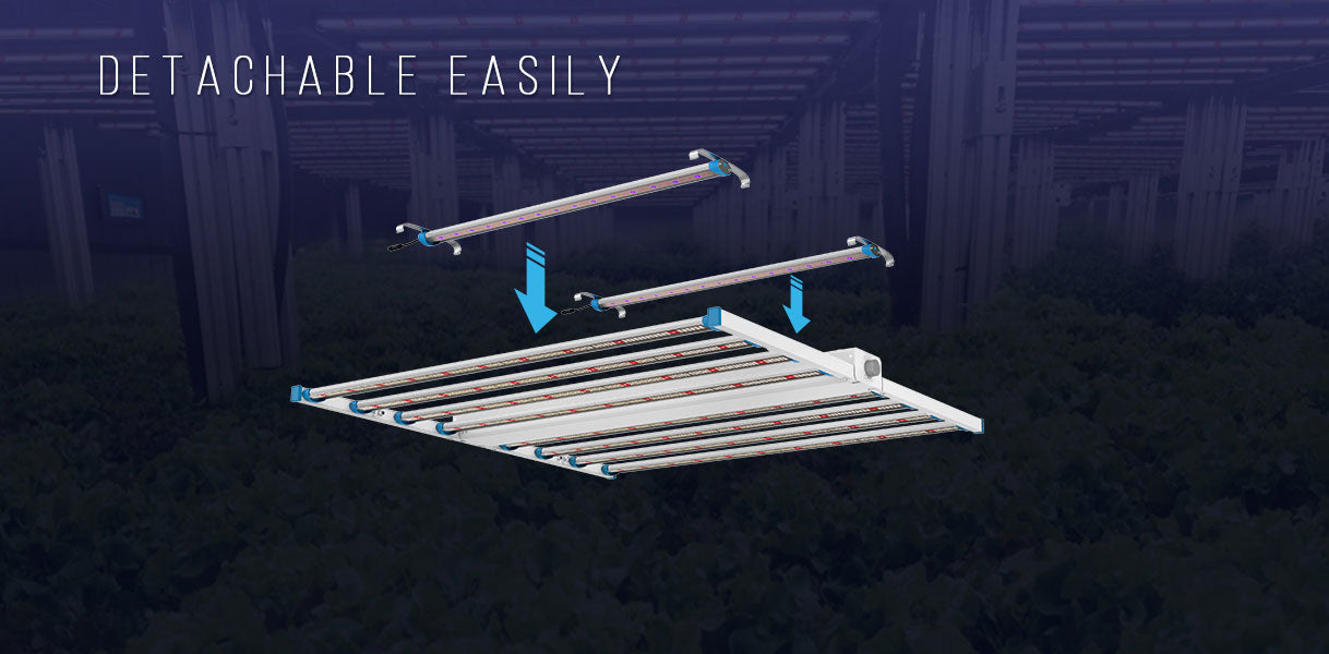 Spectrum Y Wireless LED Grow Light Detachable UV IR Bar