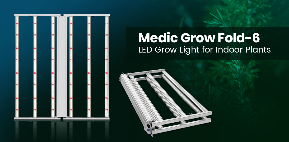 Medic Grow FOLD 6 660W Foldable 6 Bars LED Grow Light