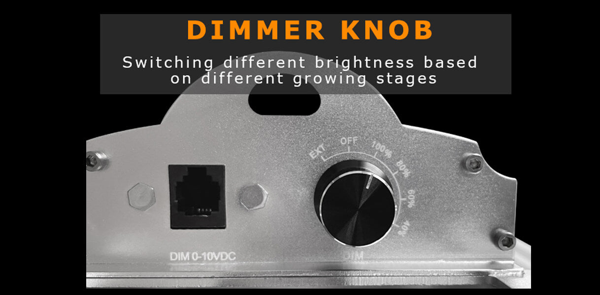 led grow light dimmer knob