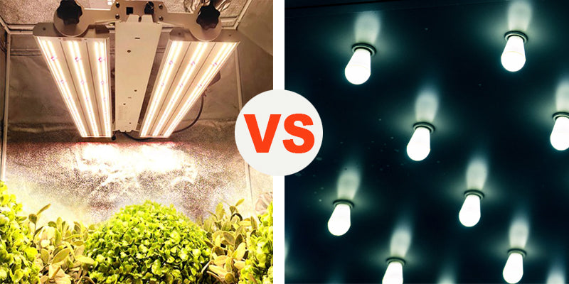 medic grow led grow light vs regular led light