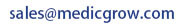 medic grow sales email address