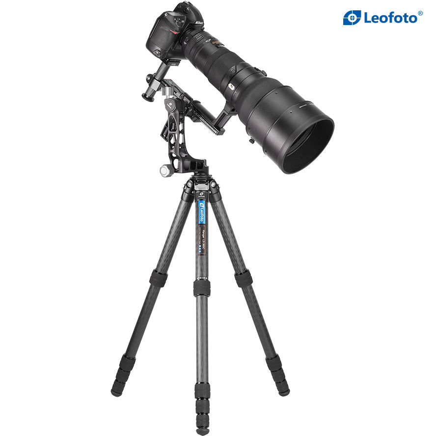 Leofoto LS-365C + PG-1 Pro Carbon Tripod with PG-1 Gimbal Head Kit (Black/Camo/Full Camo)