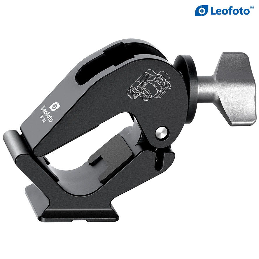 Leofoto BC-02 Binoculars Adapter /ARCA Style Dovetail Standard For Diameter 28-60mm